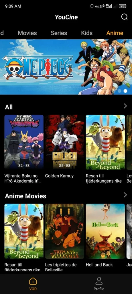 Anime Content